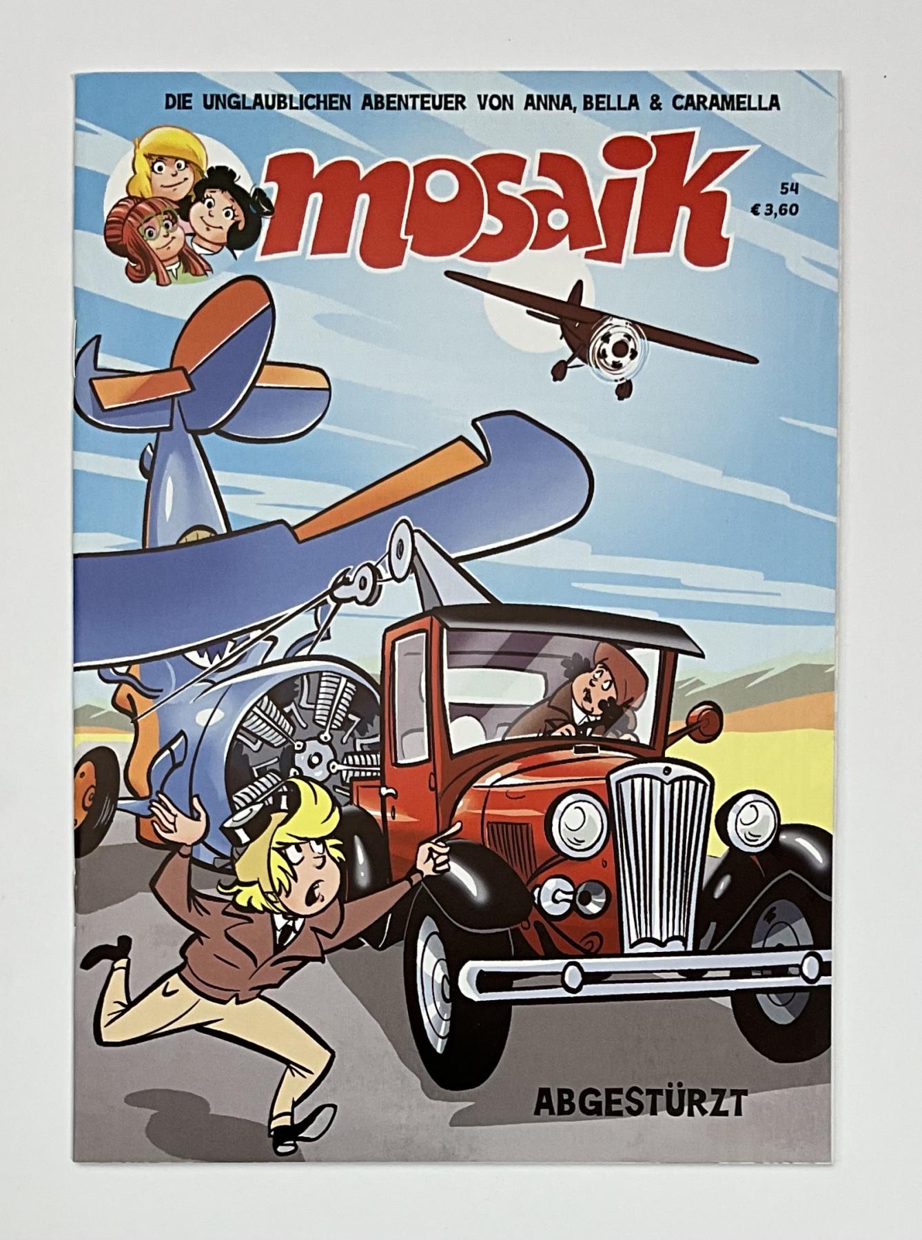 Fanzine Anna, Bella & Caramella "Abgest&uuml;rzt" Nr. 54