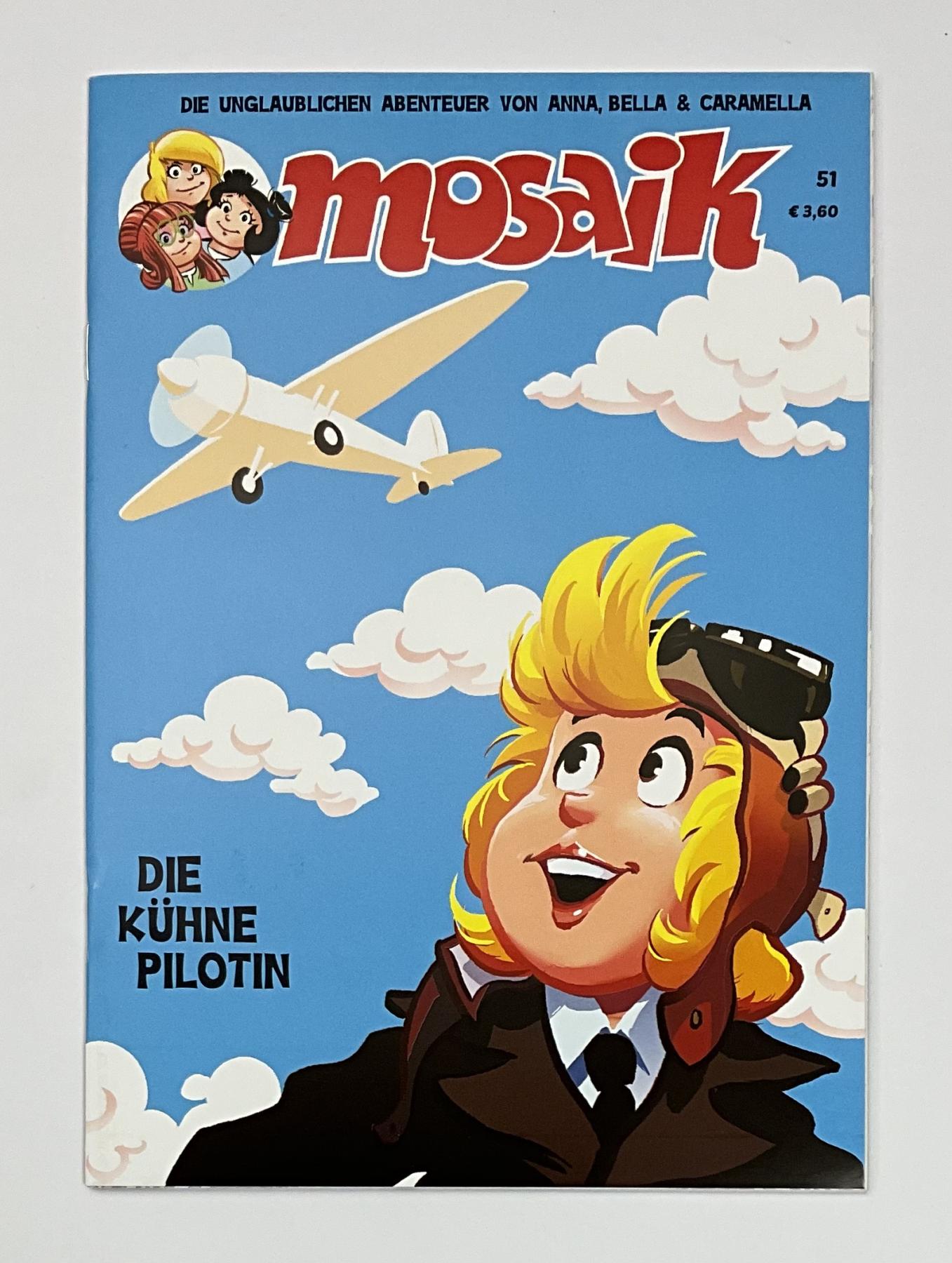 Fanzine Anna, Bella & Caramella "Die k&uuml;hne Pilotin" Nr. 51