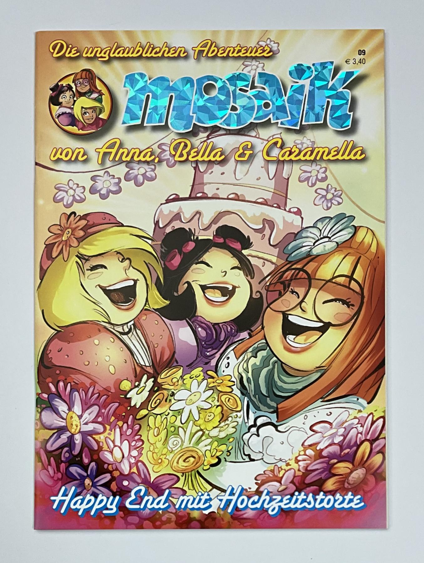 Fanzine Anna, Bella & Caramella "Happy End mit Hochzeitstorte" Nr. 9