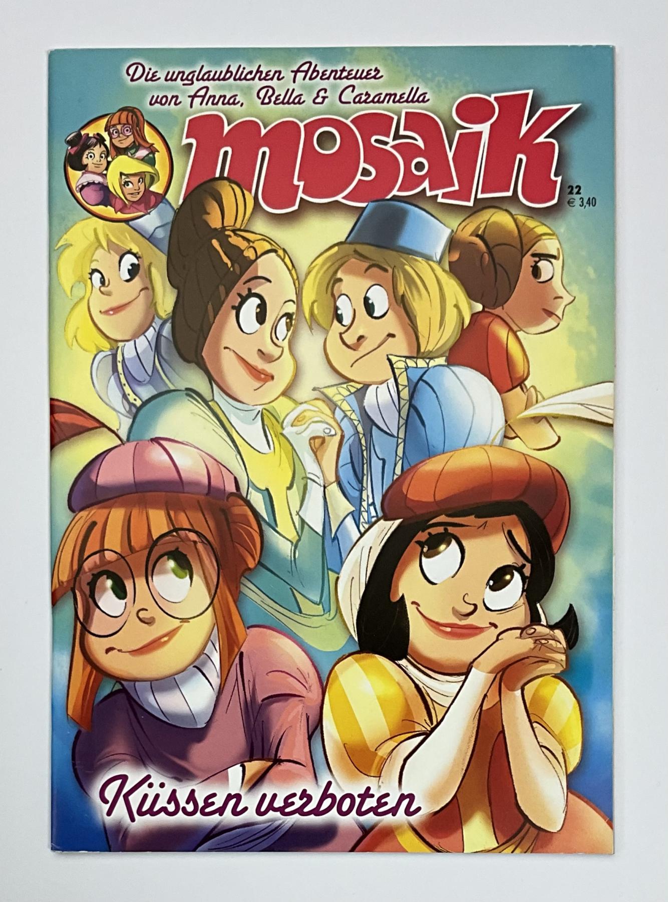 Fanzine Anna, Bella & Caramella "K&uuml;ssen verboten" - Nr. 22