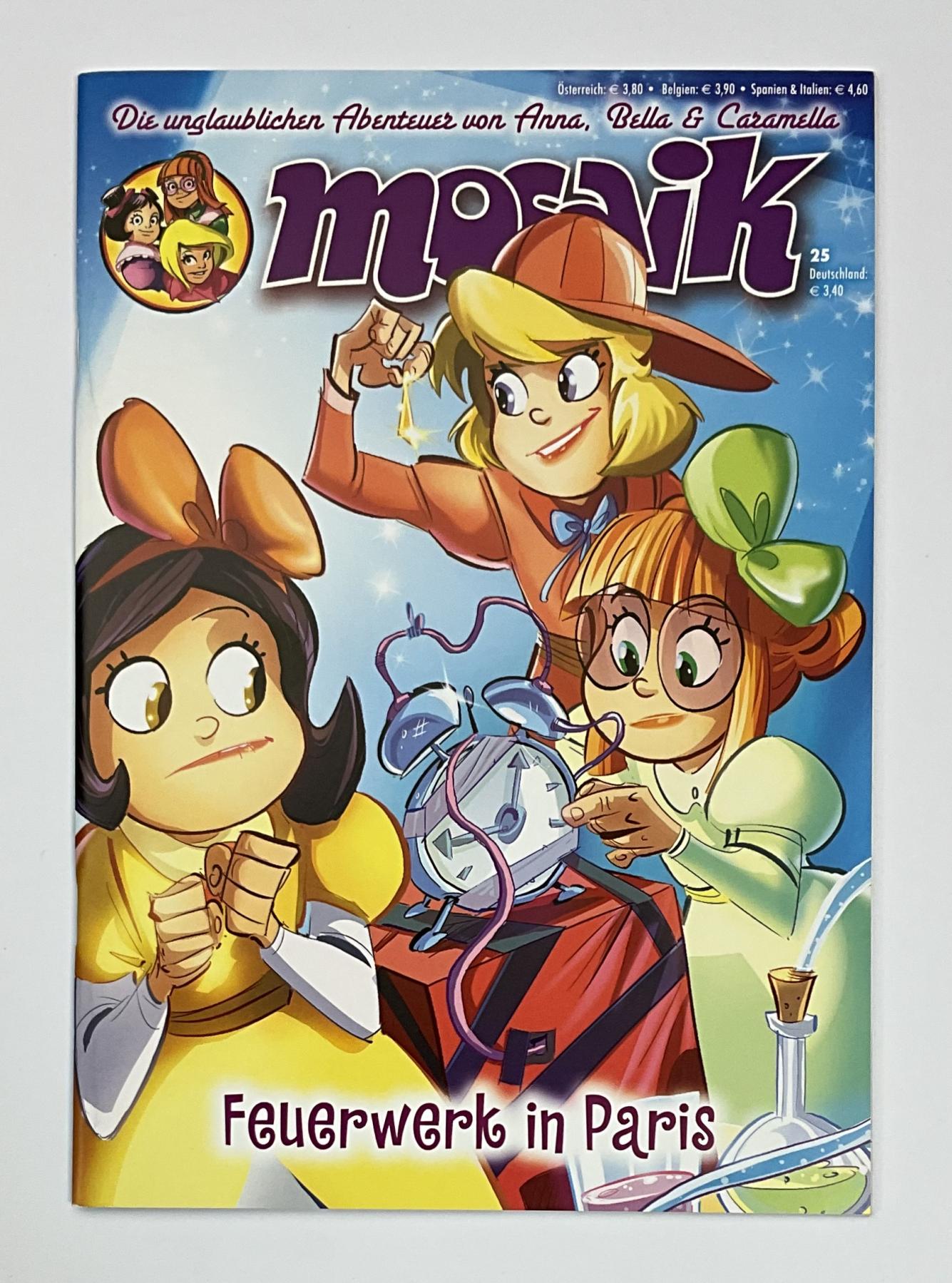 Fanzine Anna, Bella & Caramella "Feuerwerk in Paris" Nr. 25