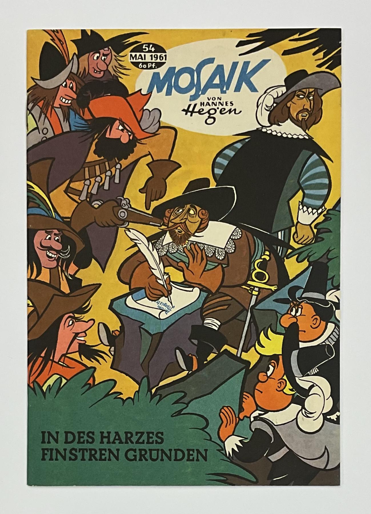 Mosaik Digedags Exportheft BRD Nr. 54 "In des Harzes finstern Gr&uuml;nden"