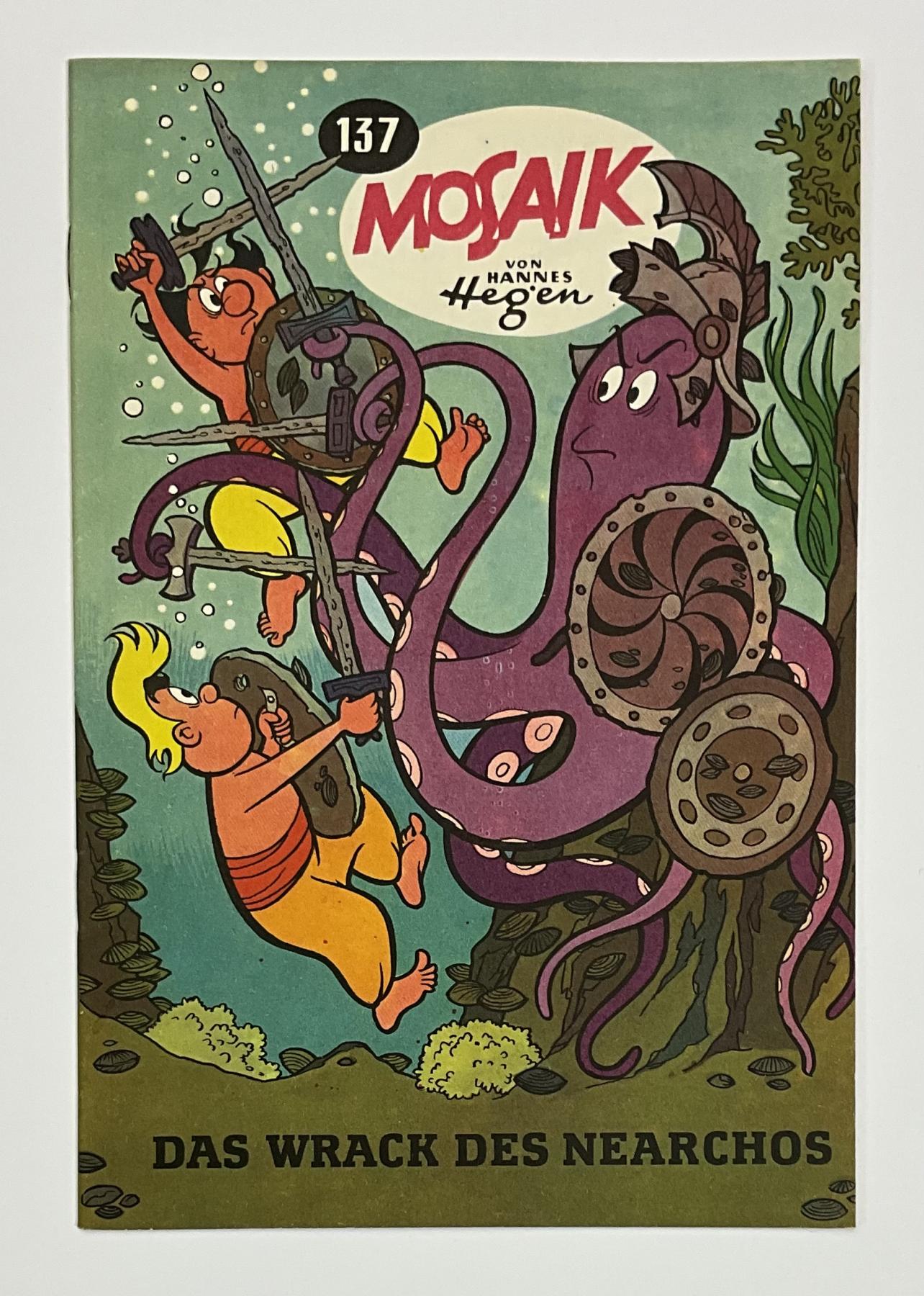 Mosaik Digedags Exportheft BRD Nr. 137 "Das Wrack des Nearchos"
