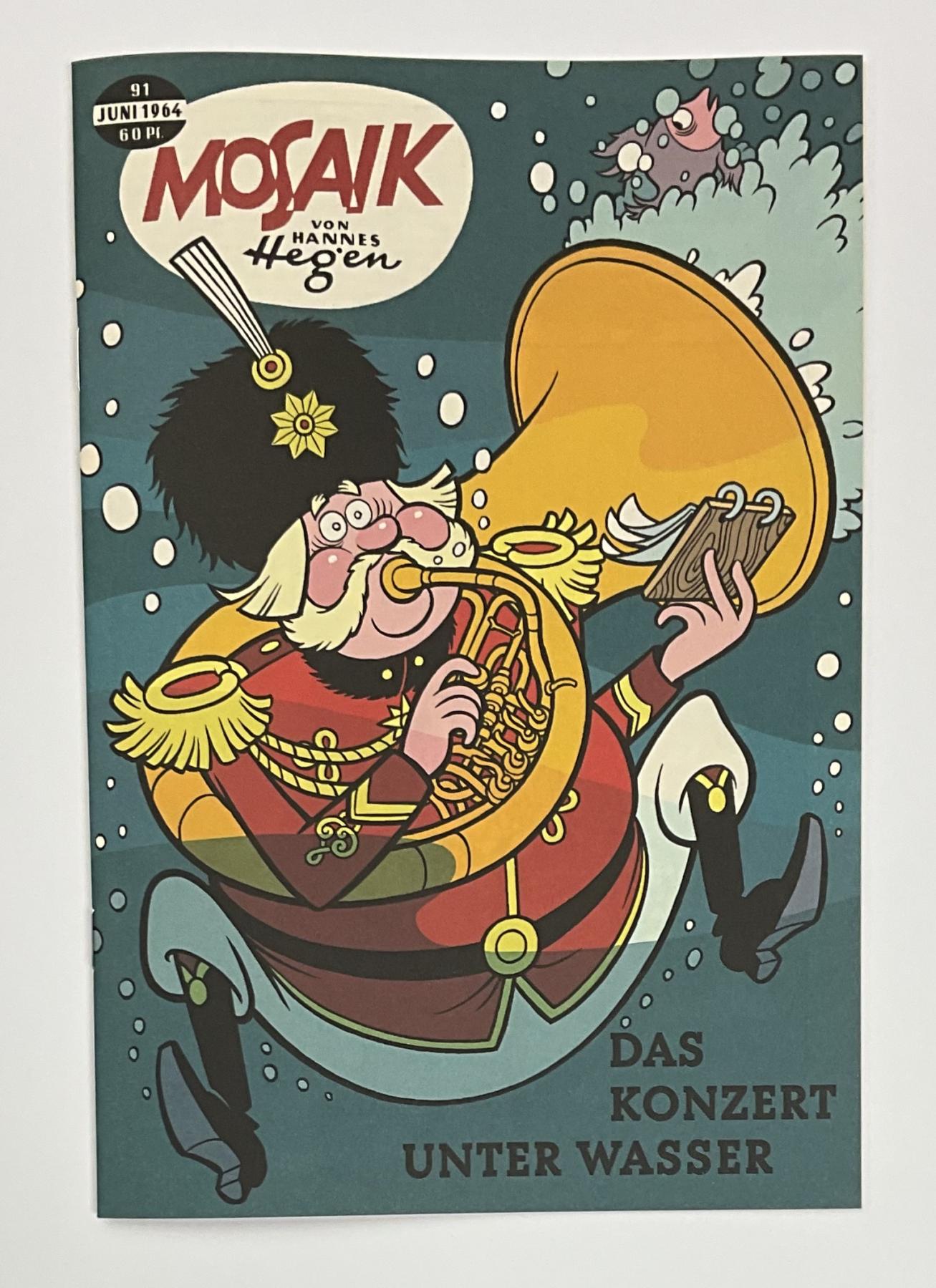 Fanzine Mosaik Nr. 91 (1964) - Das Konzert unter Wasser