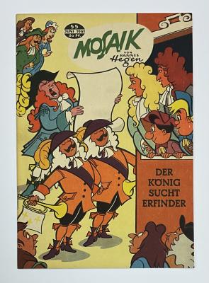 Digedags Nr. 55 (1961) Hannes Hegen - Der K&ouml;nig sucht Erfinder
