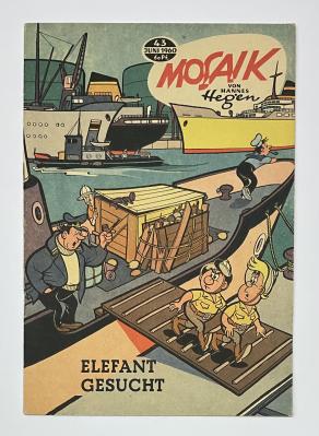 Digedags Nr. 43 (1960) Hannes Hegen - Elefant gesucht