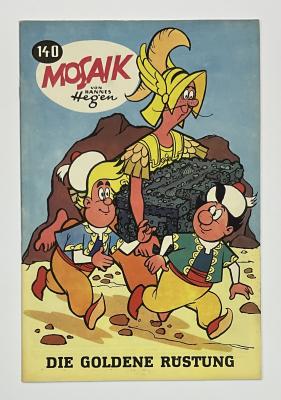 Mosaik Digedags Exportheft BRD Nr. 140 "Die goldene R&uuml;stung"