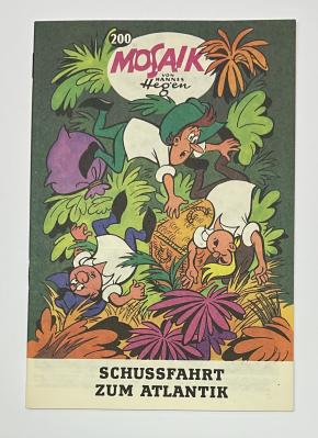 Mosaik Digedags Exportheft BRD Nr. 200 "Schlussfahrt zum Atlantik"