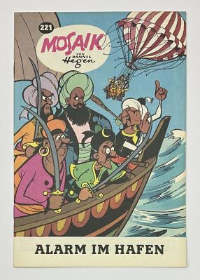 Mosaik Digedags Exportheft BRD Nr. 221 "Alarm im Hafen"