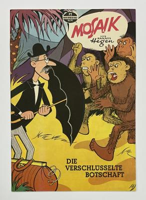 Mosaik Digedags Exportheft BRD Nr. 72 "Die verschl&uuml;sselte Botschaft"