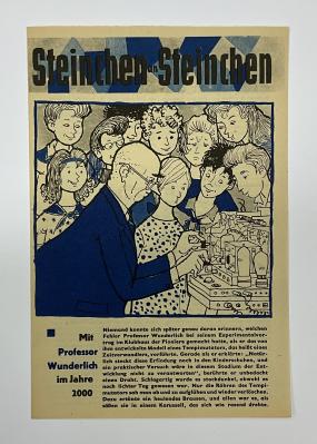 Beilage Digedags Nr. 69  "Mit Professor Wunderlich im Jahre 2000"