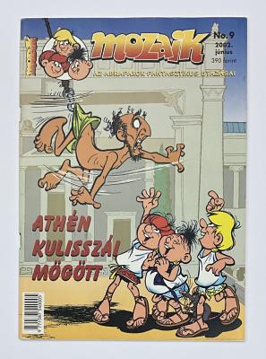 Abrafaxe Ungarn Nr. 9 "Ath&eacute;n kulissz&aacute;i m&ouml;g&ouml;tt"