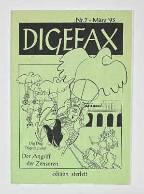 Digefax Nr. 7 Gr&uuml;n (1995)