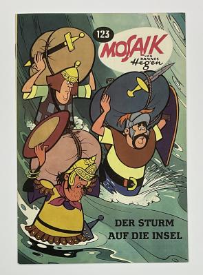Mosaik Digedags Exportheft BRD Nr. 123 "Der Sturm auf die Insel"