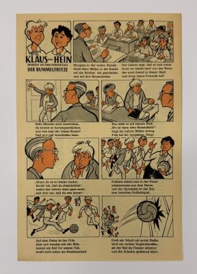 Beilage Digedags Nr. 29 "Der Bummelfritze"