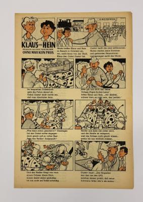 Beilage Digedags Nr. 30 "Ohne Mais kein Preis"