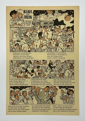 Beilage Digedags Nr. 31 "Die Kaninchenz&uuml;chter"