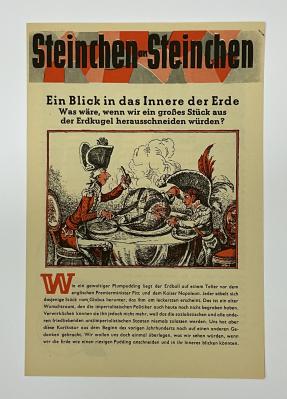 Beilage Digedags Nr. 51 "Ein Blick in das Innere der Erde"