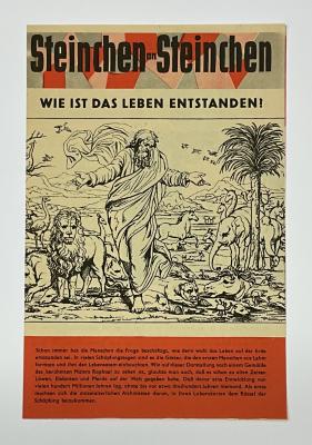 Beilage Digedags Nr. 52 "Wie ist das Leben entstanden?"