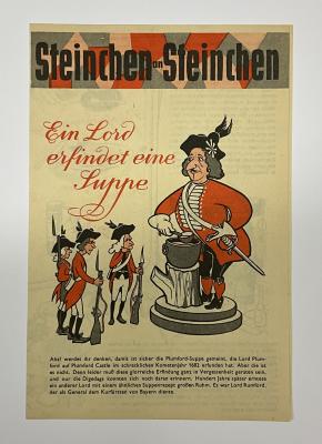 Beilage Digedags Nr. 58 "Ein Lord erfindet eine Suppe"