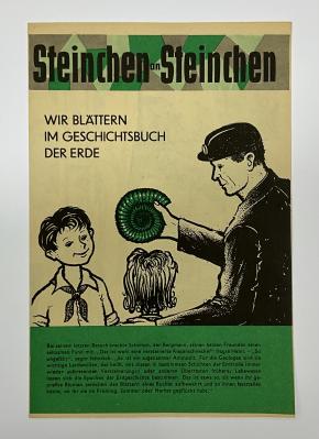 Beilage Digedags Nr. 66 "Wir Bl&auml;ttern im Geschichtsbuch der Erde"