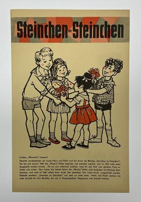 Beilage Digedags Nr. 70 "Liebe "Mosaik"- Leser"