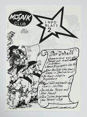 Mosaiker Info-Blatt Nr. 2 (1991)