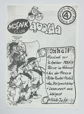 Mosaiker Info-Blatt Nr. 4/1 (1992)