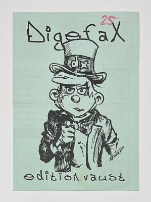 Digefax Nr. 25c (1996) Blau - edition faust