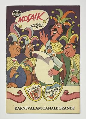 Mosaik Digedags Exportheft BRD Nr. 92 "Karneval am Canale Grande"