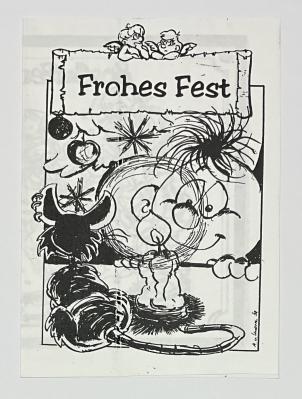 Fanzine Frohes Fest (Weihnachtsbeilage)