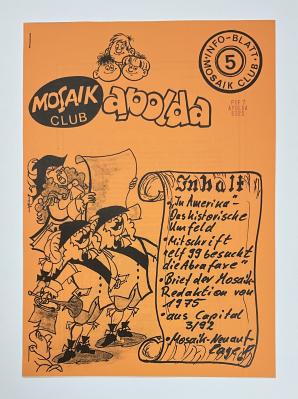 Mosaiker Info-Blatt Nr. 5/2 (1992)