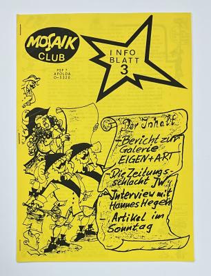 Mosaiker Info-Blatt Nr. 3/2 (1991)