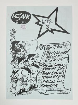 Mosaiker Info-Blatt Nr. 3/3 (1991)