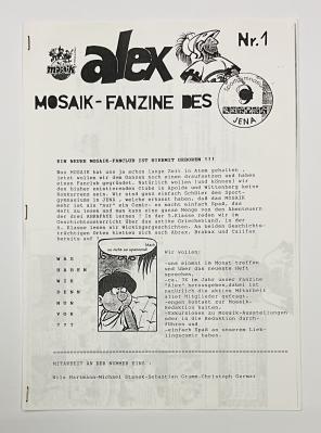 Alex Mosaik-Fanzine des Sportgymnasiums Jena Nr. 1 