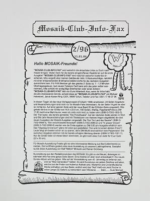 Kopie: Mosaik Clubinfo Fax 2/96 (A4)