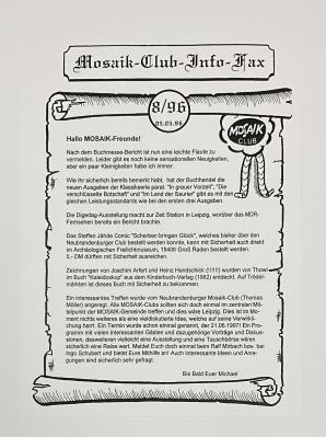 Kopie: Mosaik Clubinfo Fax 8/96 (A4)