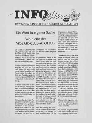 Kopie: Fanzine Clubinfo Nr. 12 (A4)