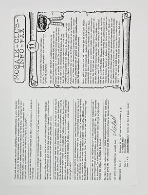 Kopie: Mosaik Clubinfo Fax 11/96 (A4)