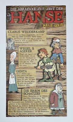 Abrafaxe - Die Abrafaxe zur Zeit der Hanse