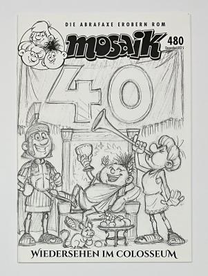 Abrafaxe Sonderausgabe schwarz-wei&szlig; Nr. 480