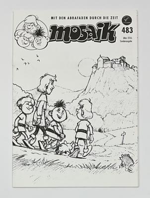 Abrafaxe Sonderausgabe schwarz-wei&szlig; Nr. 483