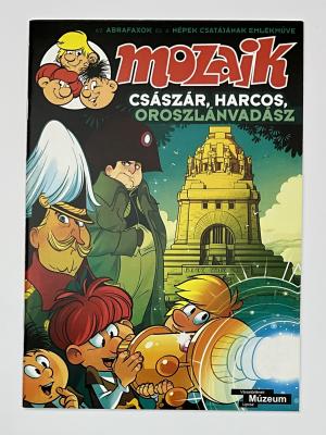 Abrafaxe Mozaik Ungarn "Cs&aacute;sz&aacute;r, Harcos, Oroszl&aacute;nvas&aacute;sz"