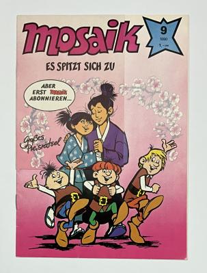 Mosaik Abrafaxe Nr. 9 (1990) - "Es spitzt sich zu"