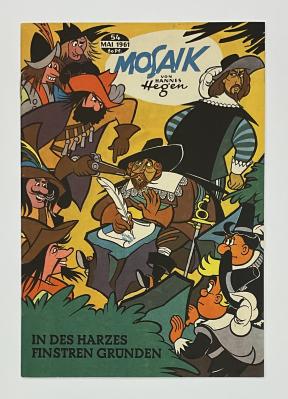 Mosaik Digedags Exportheft BRD Nr. 54 "In des Harzes finstern Gr&uuml;nden"
