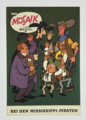 Mosaik Digedags Exportheft BRD Nr. 160/1 "Bei den Mississippi-Piraten"